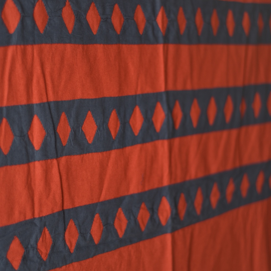 Embroidery & Patchwork Cotton Double Bedcover