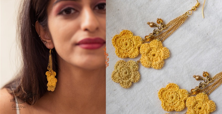 shop online Crochet handcrafted earring