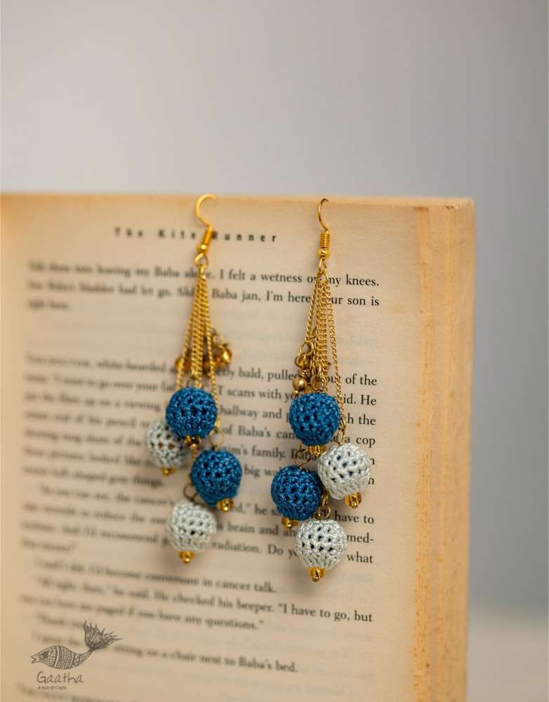 shop online Crochet handcrafted Swing Earrings