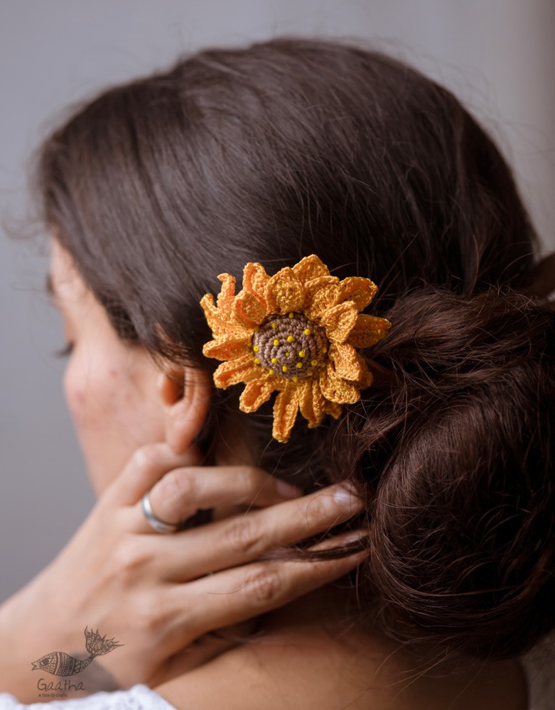 shop Hair Stick - Sunflower