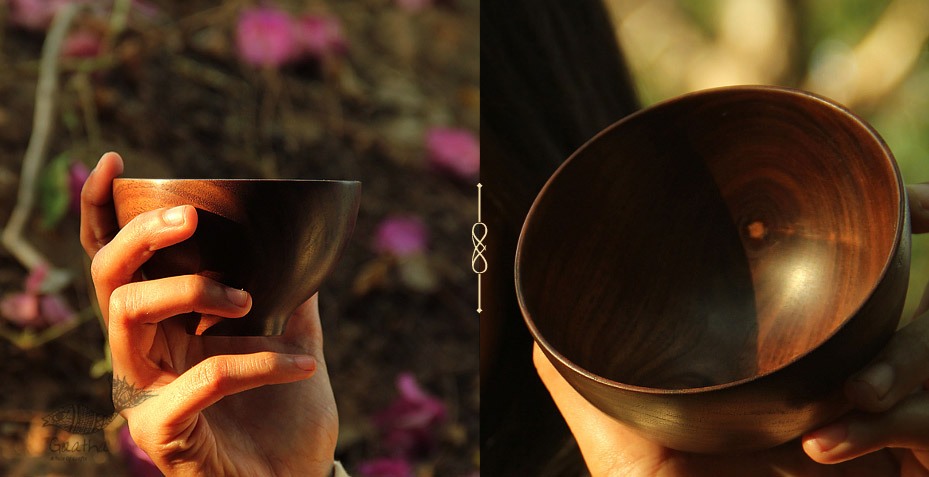 shop walnut wooden cutlery kitchenware - bowl