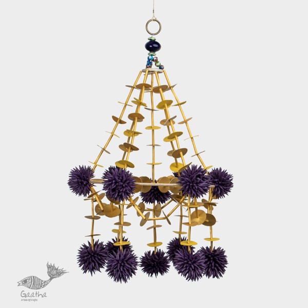 designer decorative Lotus flower hanging jhoomar