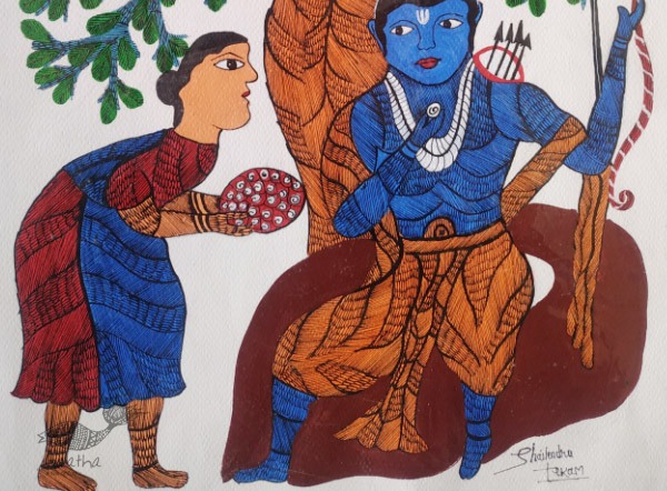 Gond art- ram and sabri