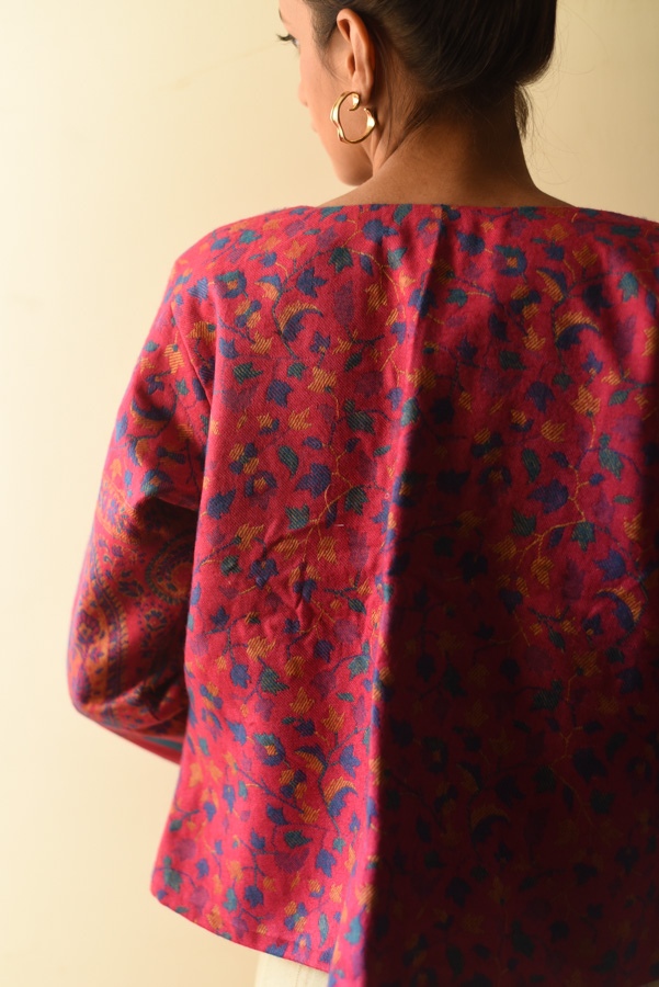 shop Handwoven Woolen Jacket