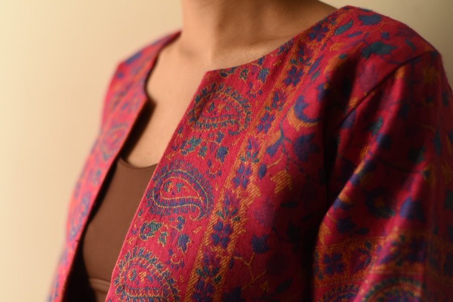 shop Handwoven Woolen Jacket