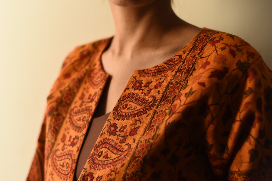 shop Handloom Wool Jacket