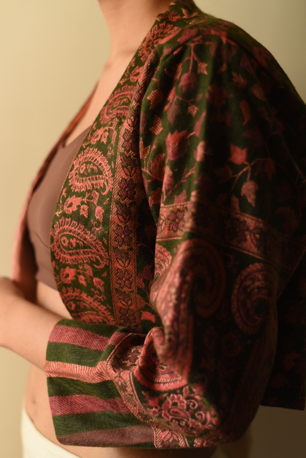 shop handwoven wool jacket