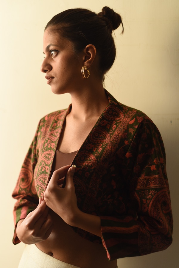 shop handwoven wool jacket