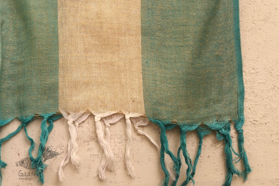 अर्क ✽ Handloom Cotton Linen Ikat Dupatta ✽ E
