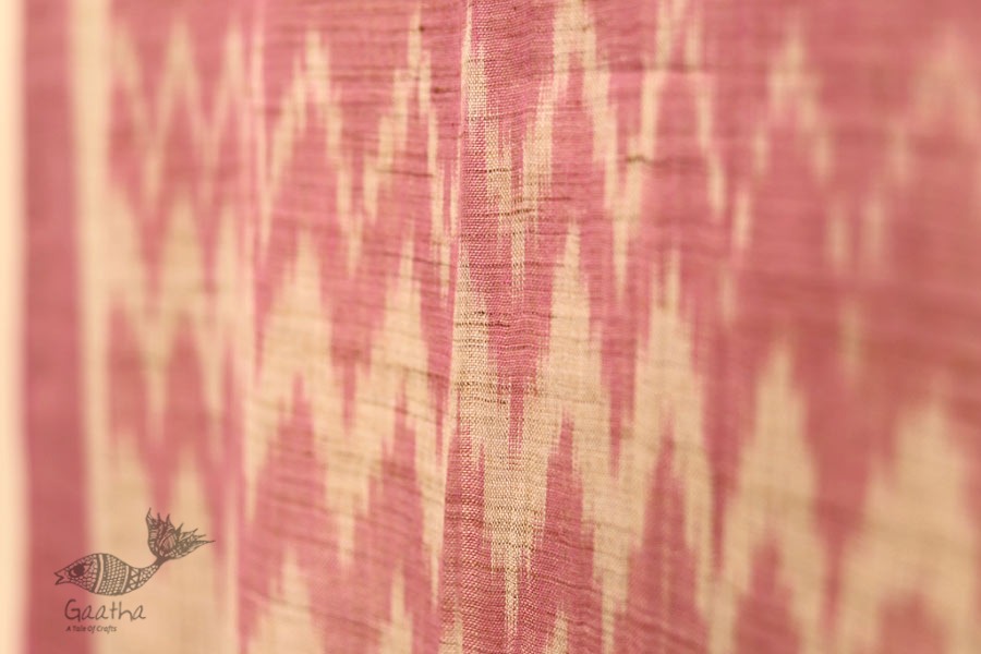 अर्क ✽ Handloom Cotton Linen Ikat Dupatta ✽ H