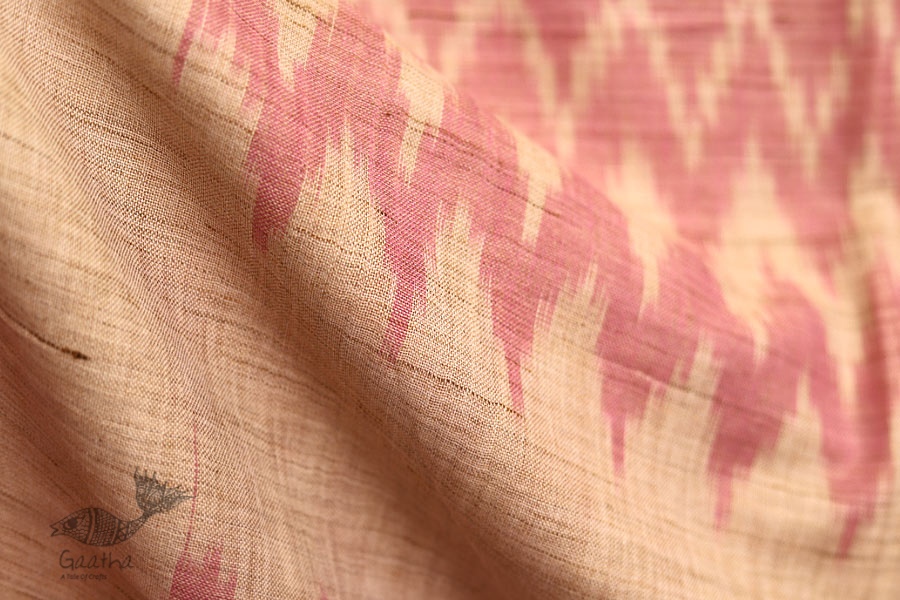 अर्क ✽ Handloom Cotton Linen Ikat Dupatta ✽ H