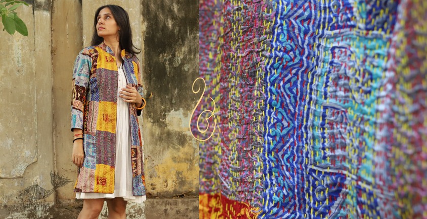 धनक ✥ Kantha custom made Jacket ✥ 19