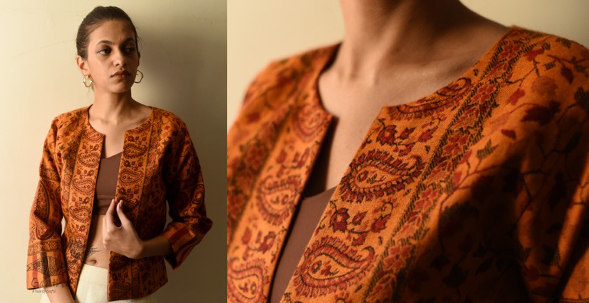 shop Handloom Wool Jacket