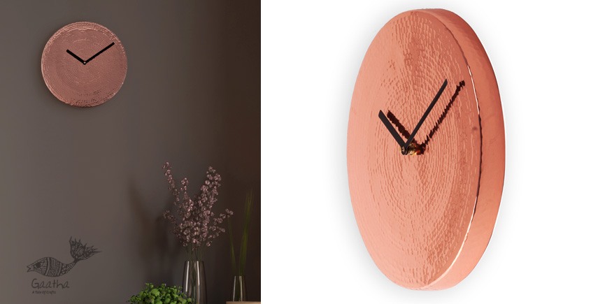  Wall O Clock (Copper Finish) 