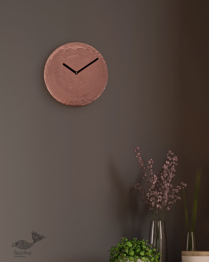  Wall O Clock (Copper Finish) 