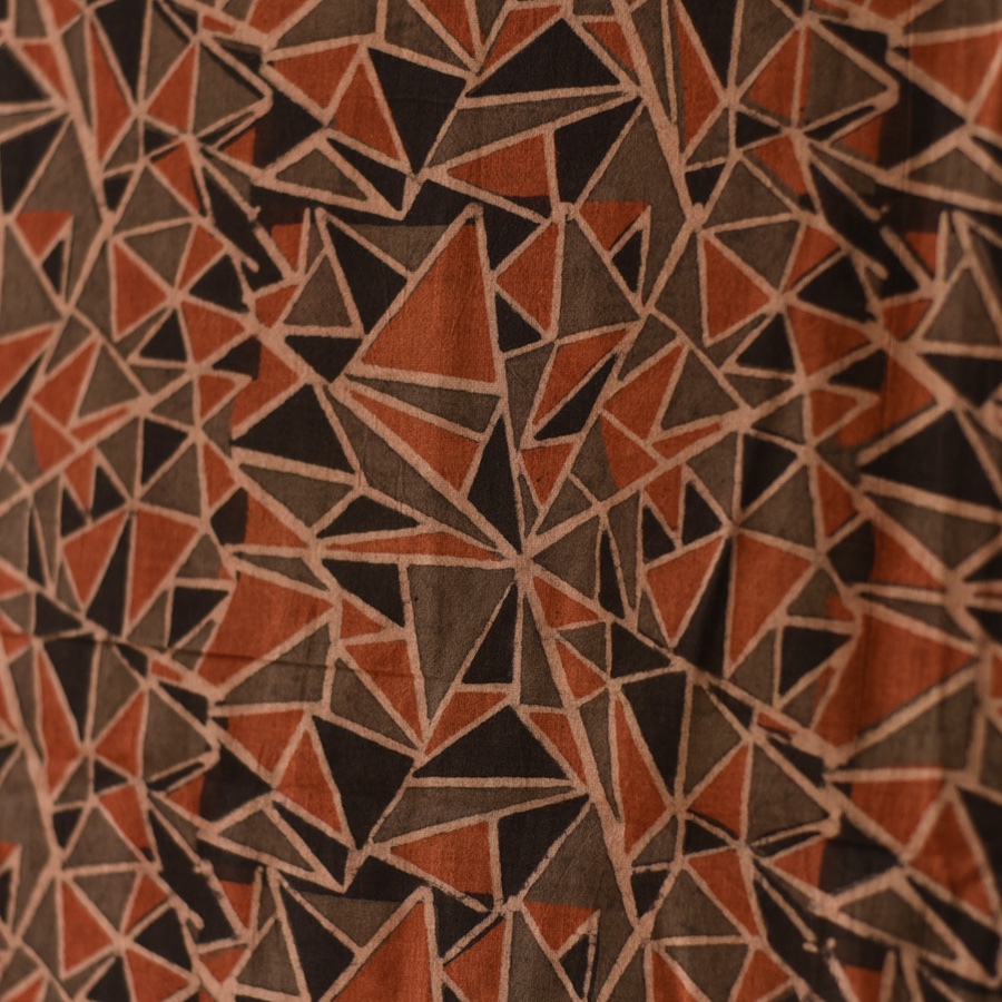 shop Ajrakh Block Printed Pure Cotton Dupatta 01
