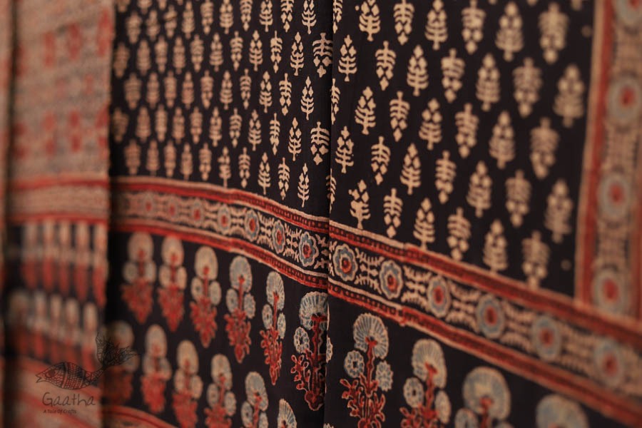 शोभना . Shobhna ❋ Mul Cotton Ajrakh Dupatta - 11