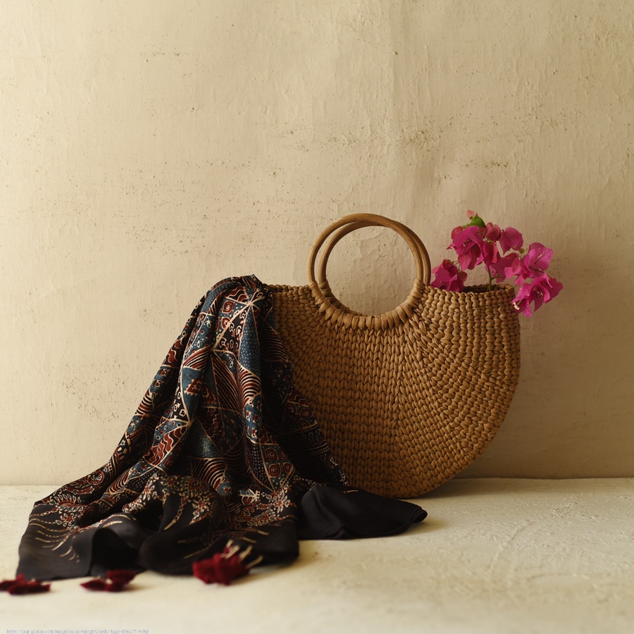 shop Ajrakh Printed Square Modal Silk Scarf