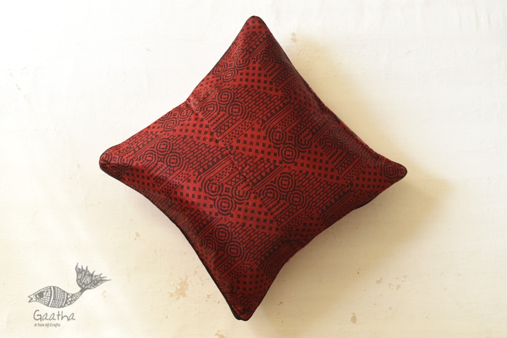 shop ajrakh cushion cover