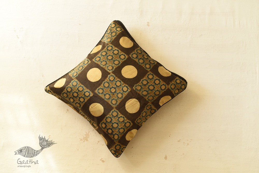 shop ajrakh cushion cover