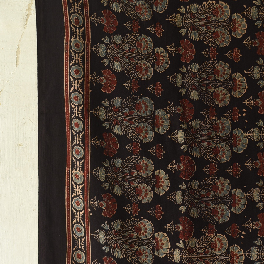 shop Ajrakh Block Printed Pure Cotton Dupatta 05
