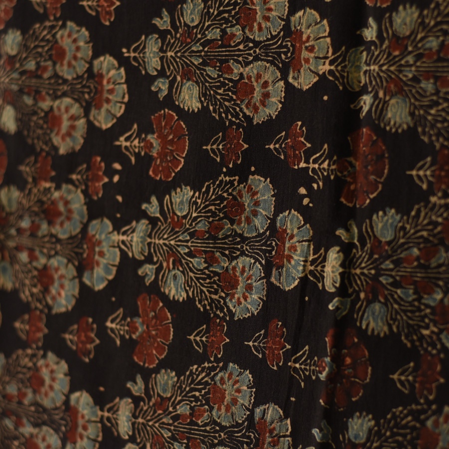 shop Ajrakh Block Printed Pure Cotton Dupatta 05