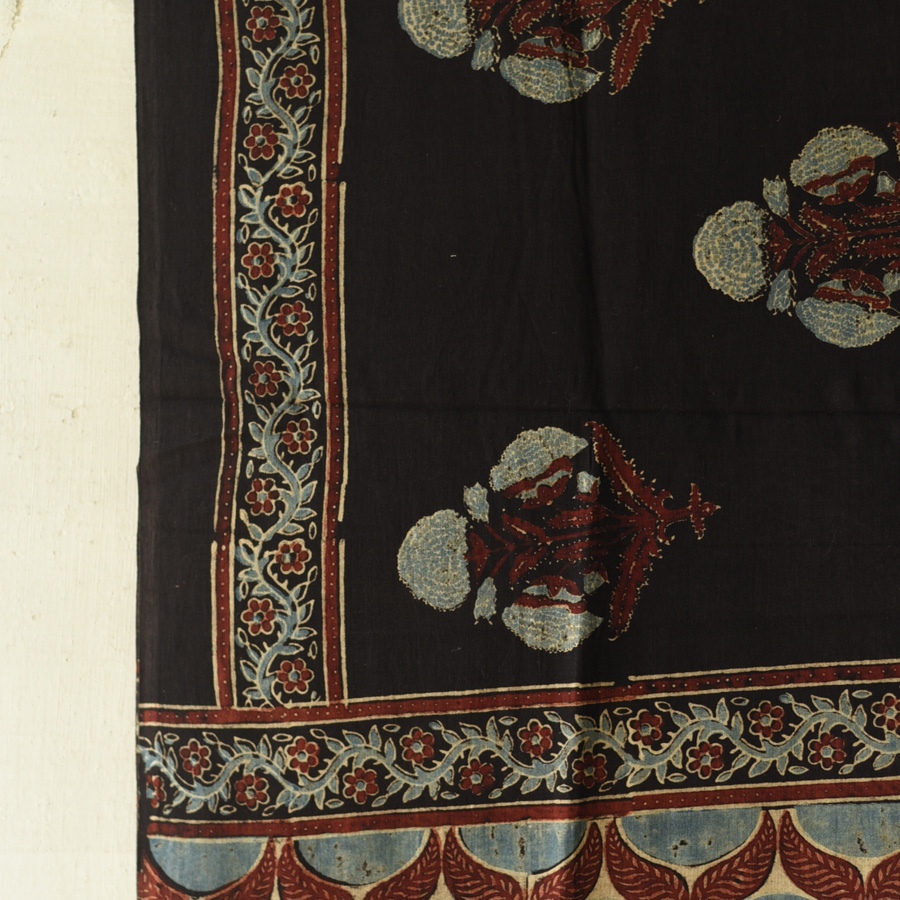 shop Ajrakh Block Printed Pure Cotton Dupatta 06