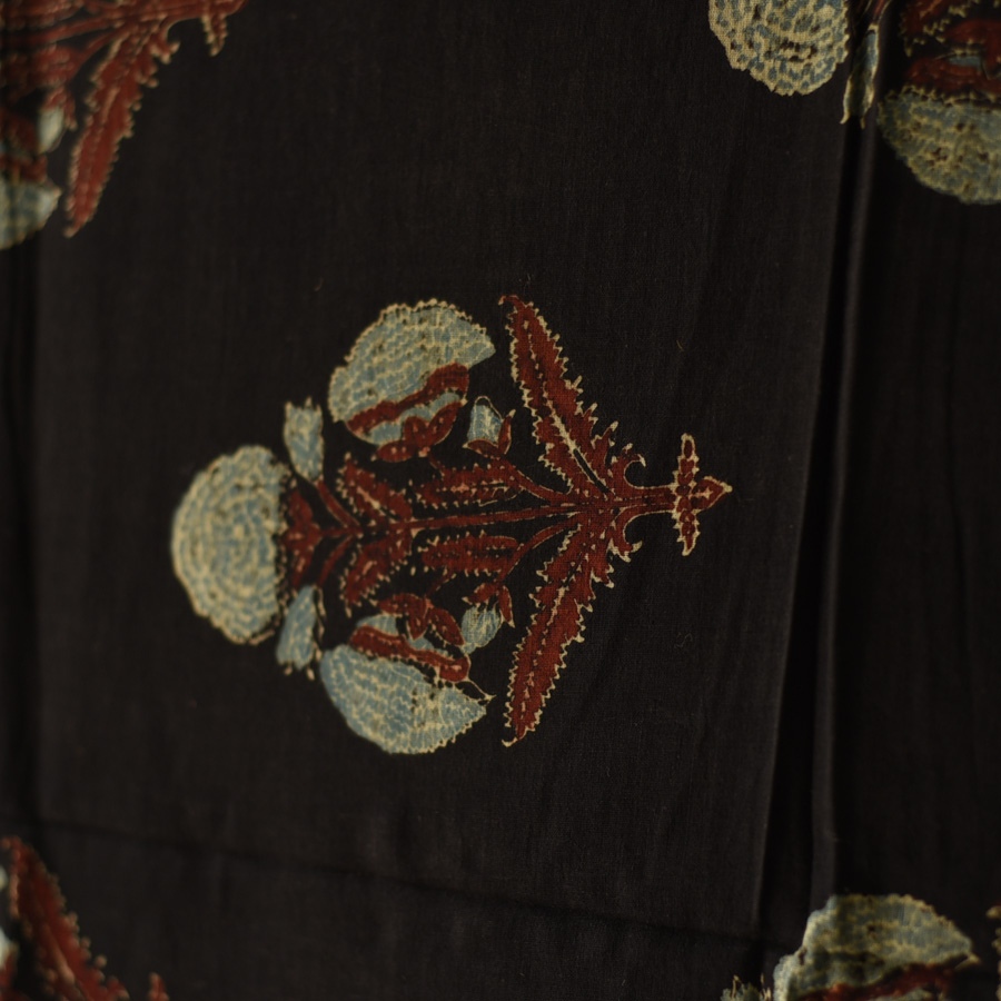 shop Ajrakh Block Printed Pure Cotton Dupatta 06