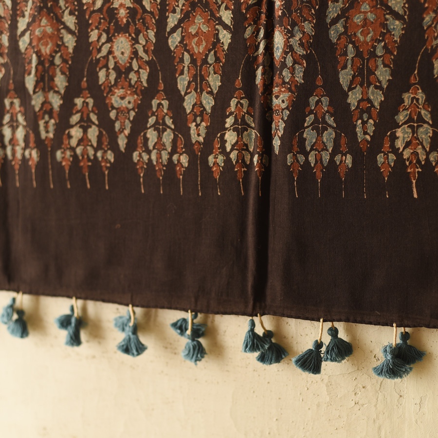 shop Ajrakh Block Printed Pure Cotton Dupatta 23
