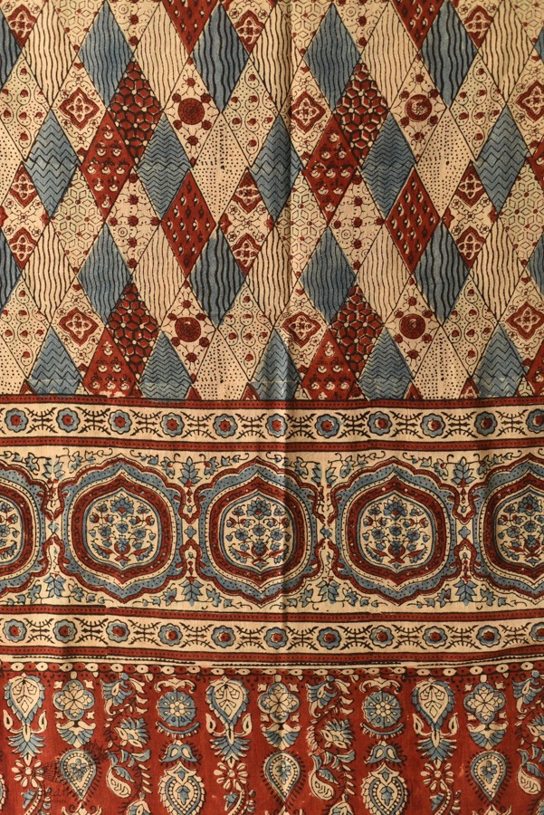 अमोहा ❋ Mul Cotton Ajrakh Stole ❋ 9