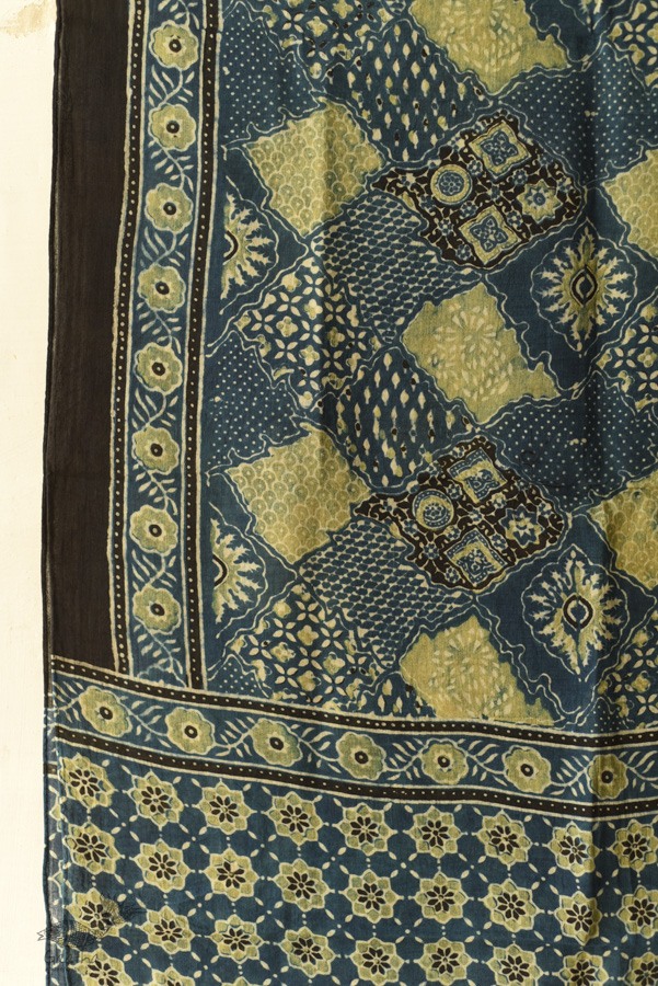 अमोहा ❋ Mul Cotton Ajrakh Stole ❋ 10