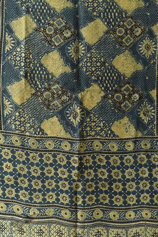 अमोहा ❋ Mul Cotton Ajrakh Stole ❋ 10