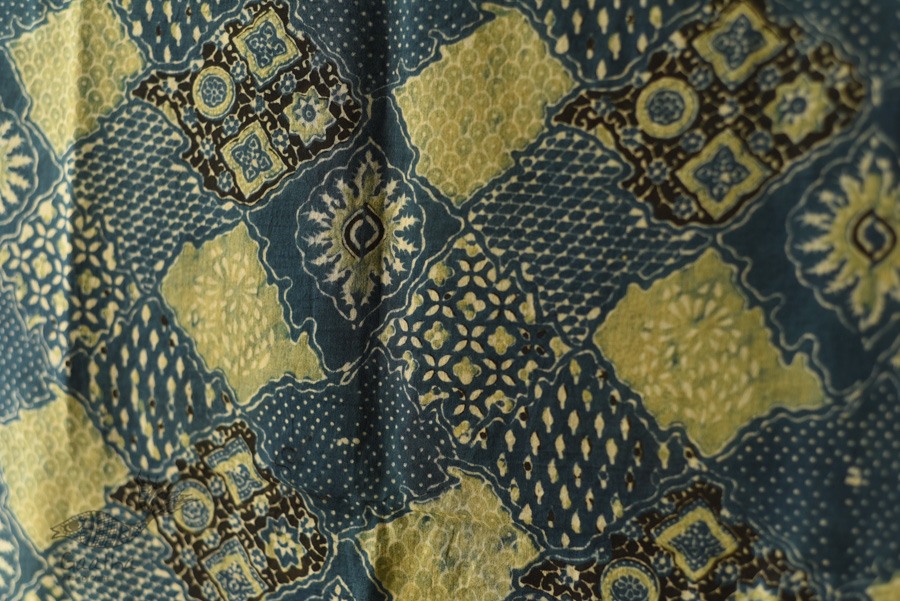 अमोहा ❋ Mul Cotton Ajrakh Stole ❋ 10