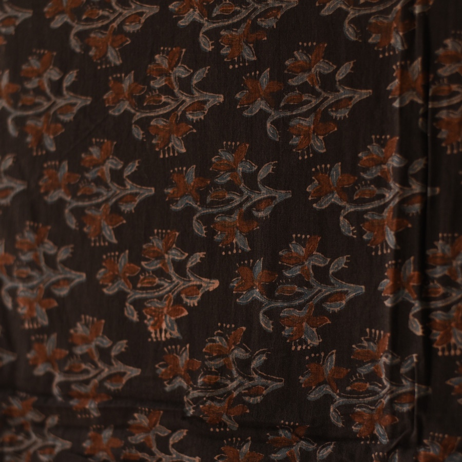 shop Ajrakh Block Printed Pure Cotton Dupatta 09