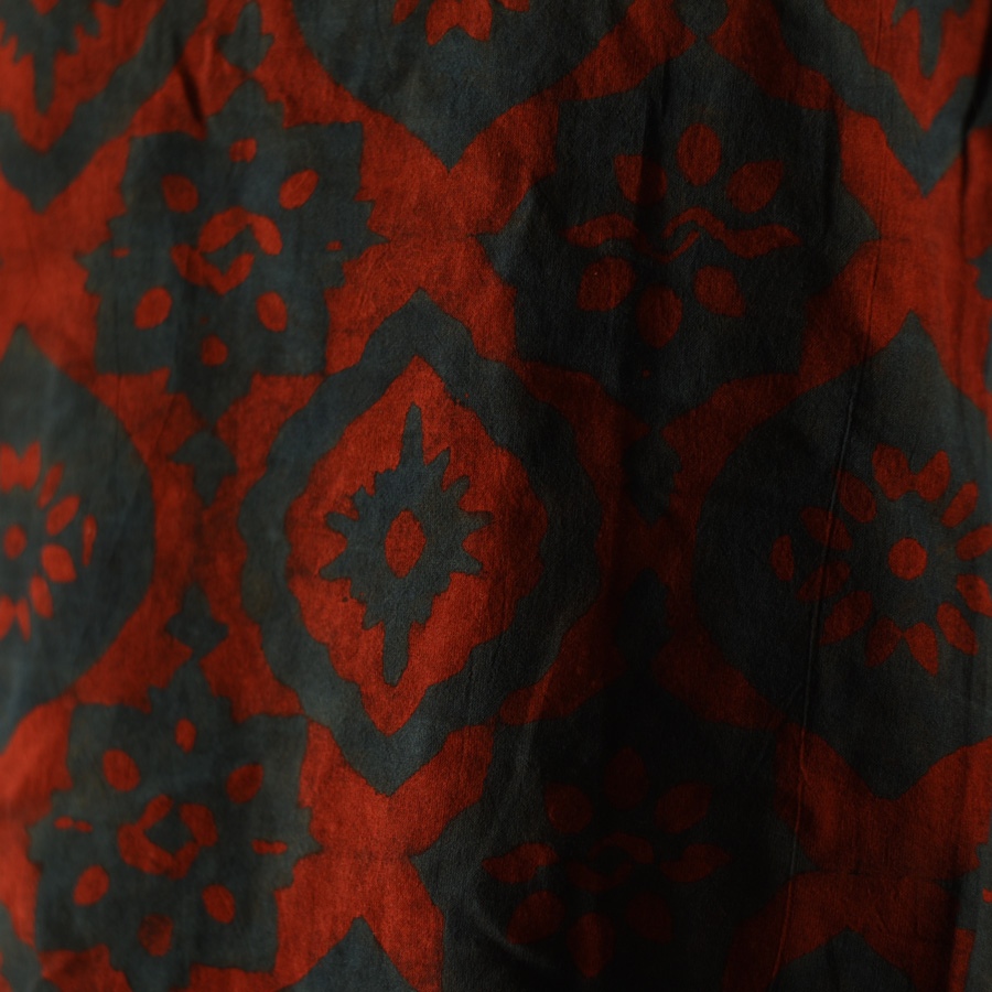 shop Ajrakh Block Printed Cotton Top