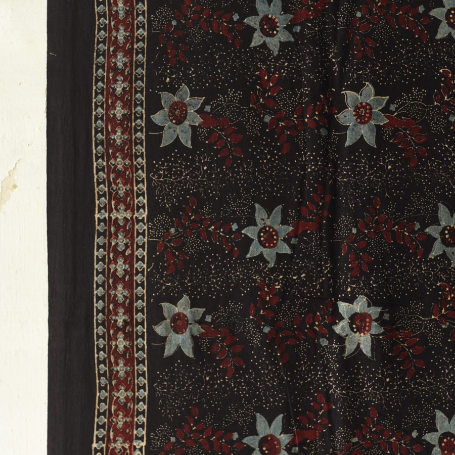 shop Ajrakh Block Printed Pure Cotton Dupatta 12