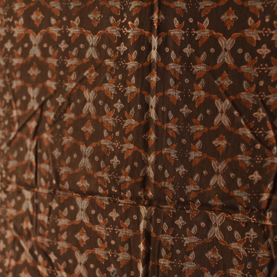 shop Ajrakh Block Printed Pure Cotton Dupatta 49