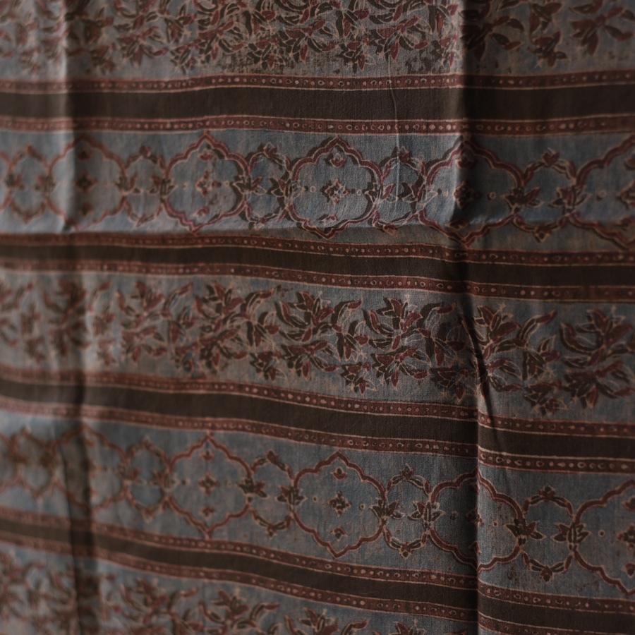 shop Ajrakh Block Printed Pure Cotton Dupatta - 18