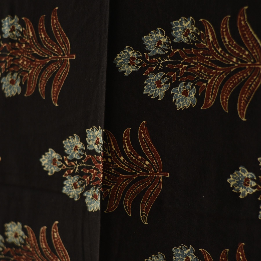 shop Ajrakh Block Printed Pure Cotton Dupatta 23