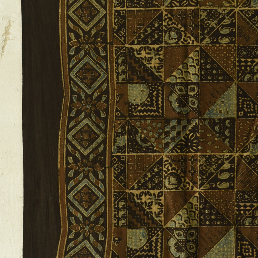 shop Ajrakh Block Printed Pure Cotton Dupatta 25
