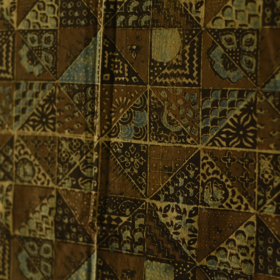 shop Ajrakh Block Printed Pure Cotton Dupatta 25