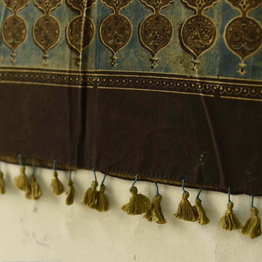 shop Ajrakh Block Printed Pure Cotton Dupatta 25