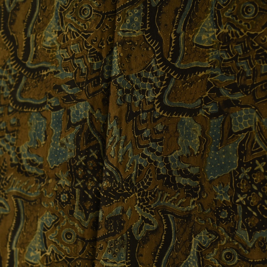 shop Ajrakh Block Printed Pure Cotton Dupatta 28