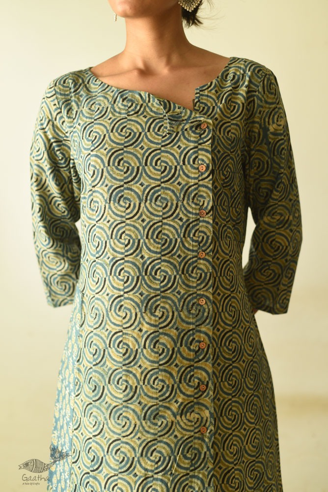 shop Ajrakh Printed Cotton Dress