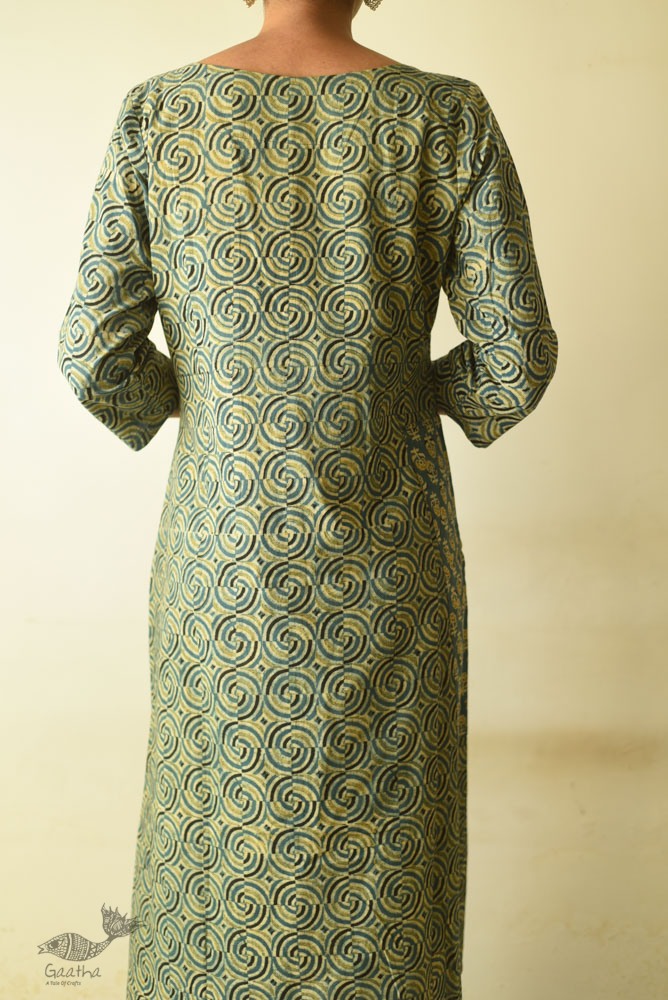 shop Ajrakh Printed Cotton Dress