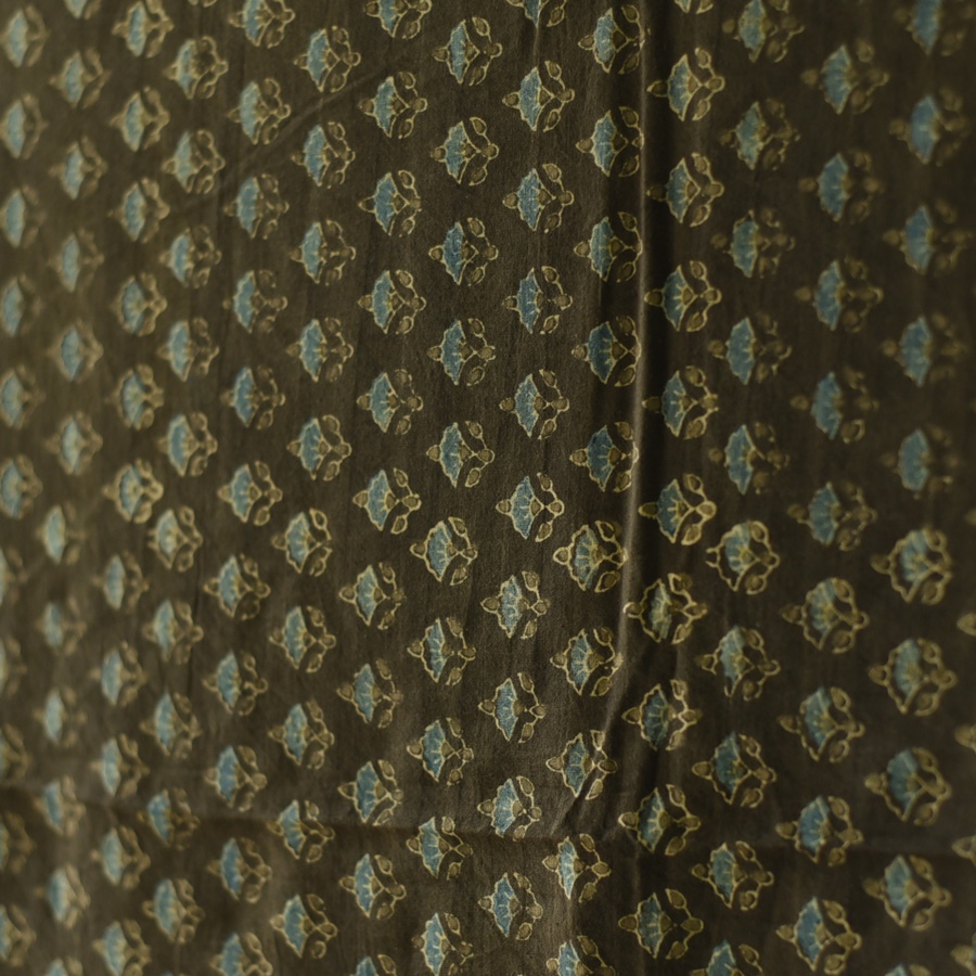 shop Ajrakh Block Printed Pure Cotton Dupatta 29