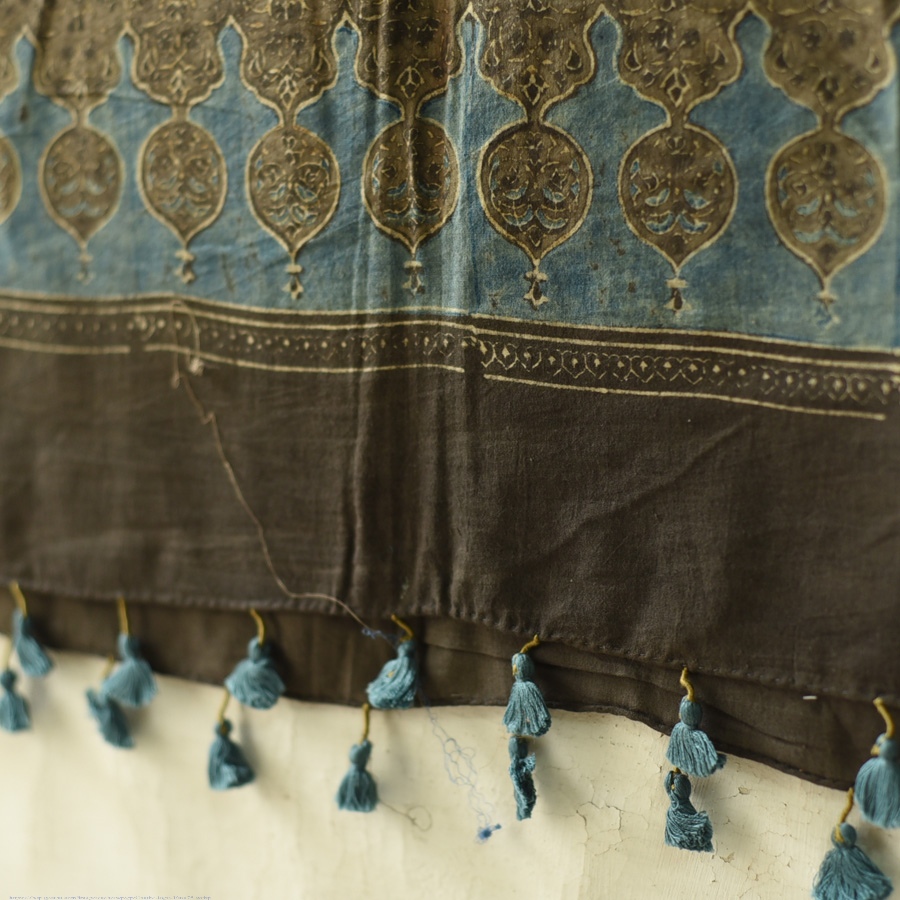 shop Ajrakh Block Printed Pure Cotton Dupatta 29