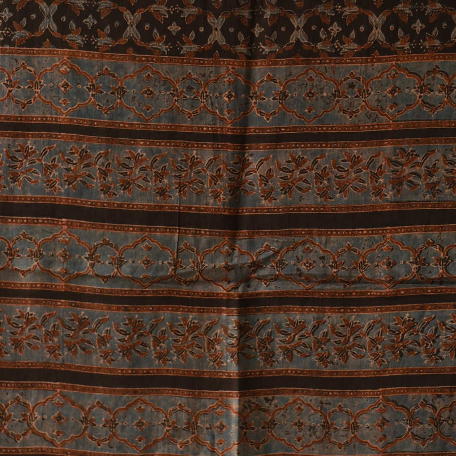 shop Ajrakh Block Printed Pure Cotton Dupatta 30
