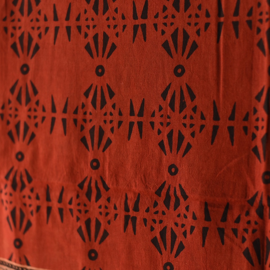 shop Ajrakh Block Printed Pure Cotton Dupatta 38