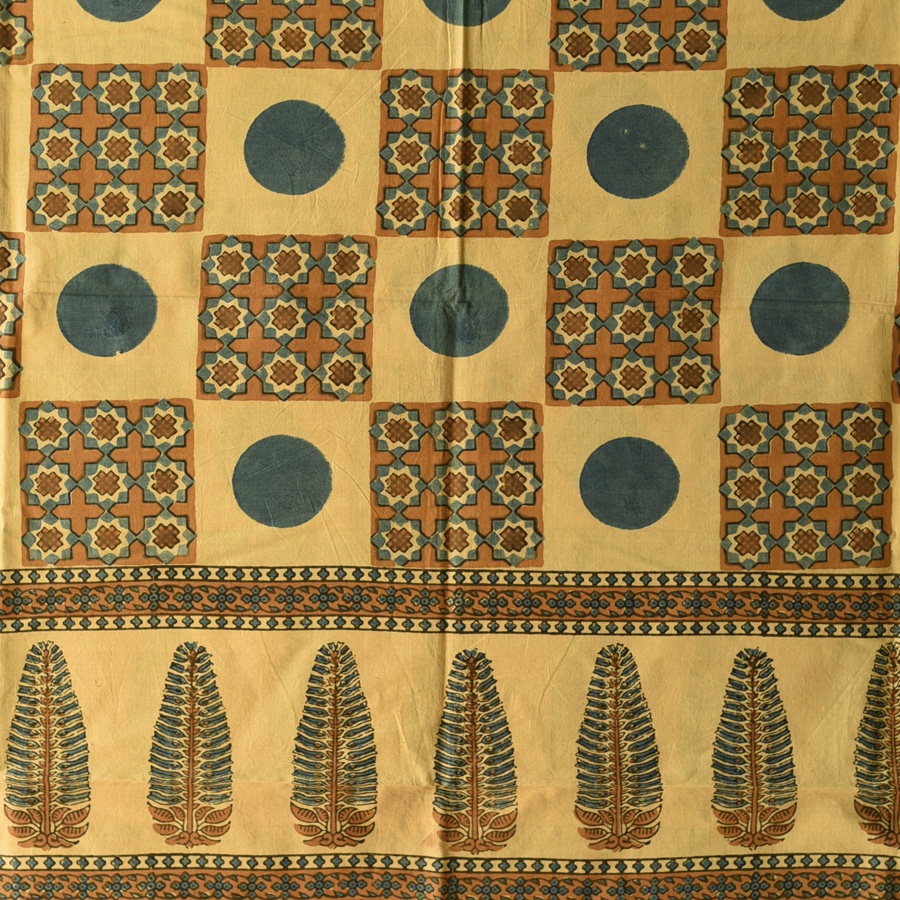 shop Ajrakh Block Printed Pure Cotton Dupatta 41